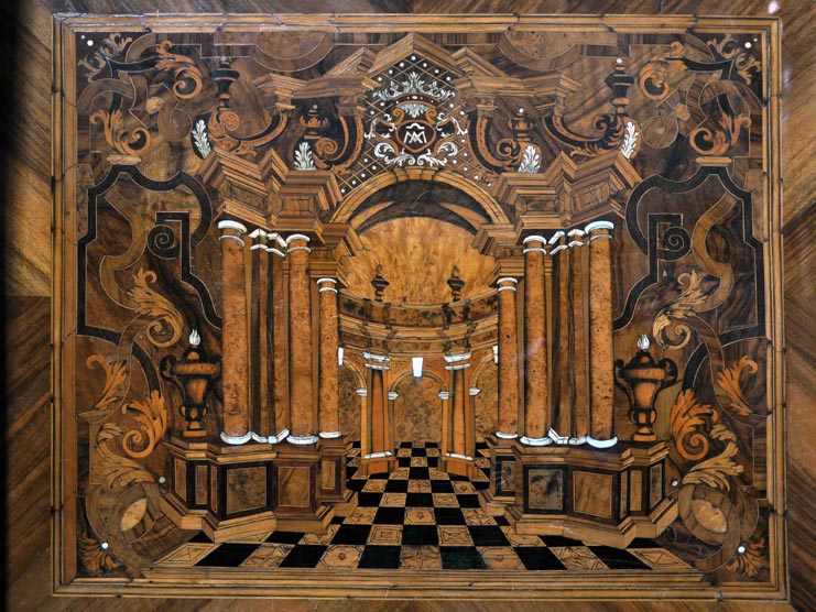 Décor en marqueterie